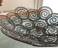 Large Contemporary Fruit Bowl