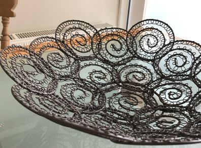 Large Contemporary Fruit Bowl