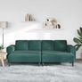 Sofa Set Dark green Velvet Image 2