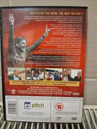 Kenny Dalglish DVD. Kenny. Official DVD Of King Kennys Career At Liverpool FC.  Collect In Dublin Or Receive Via Post.