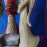 Ceramic Angel Tealight oil burner Image 3