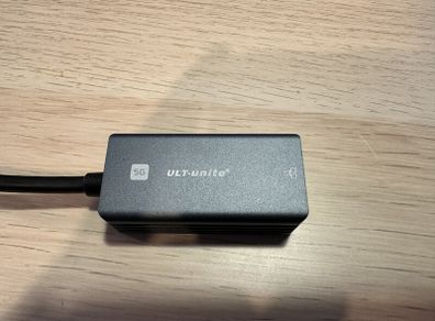 USB 3.2 to 5G Ethernet Adapter (5Gbps) - Type-C & Type-A Dual Support