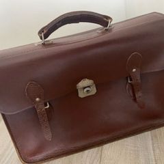 Vintage Brief Case Leather Vintage Style
