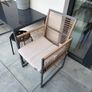 Beliani Outdoor Garden / Balcony Dining Set - Table + 2 Chairs Image 3