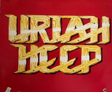 Rare Israeli pressing. Uriah Heep - Live in Moscow, Cam B Mockbe. Cover has punchole. Very rare LP.