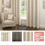 olympic eyelet curtains natural Image 2