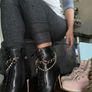 Aldo black heel ankle boots Image 2