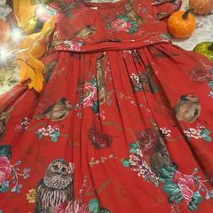 Monsoon red dress