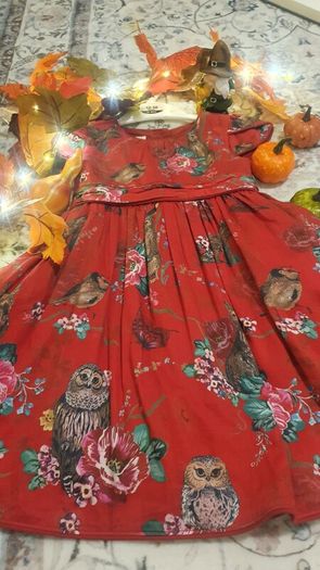 Monsoon red dress