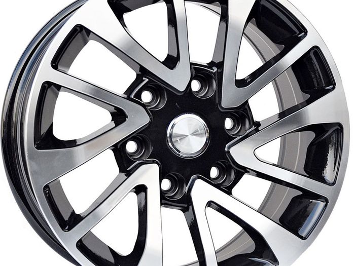 16" Navara Black Alloy Wheels Nissan 6x139,7