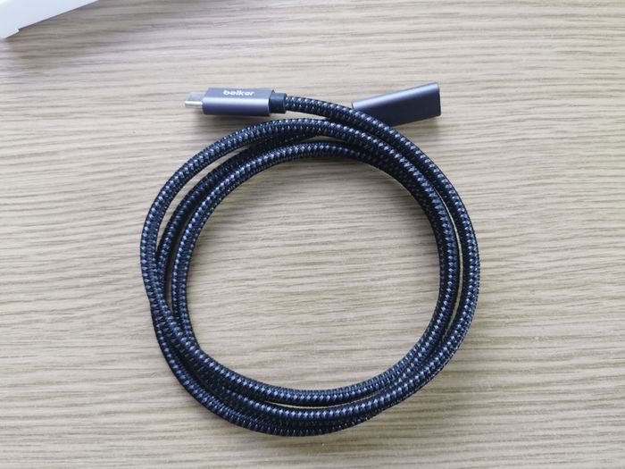USB C Extension Cable Male to Female Thunderbolt 3 Extension Cable USB 3.1 (10 Gbps) Charging/Sync/ 4K Video/Audio Type C