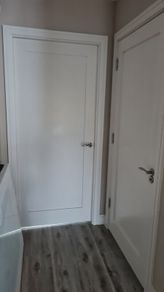 Solid White Door