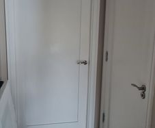Solid White Door