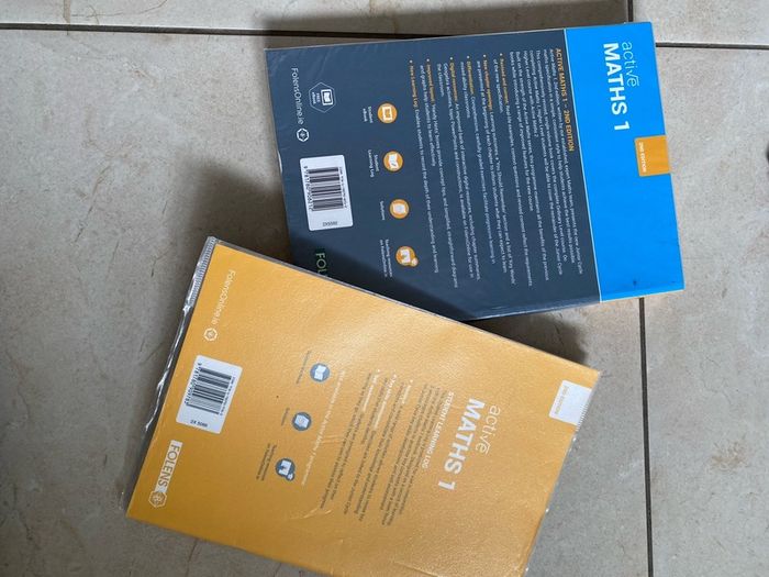 Junior Cycle Mathematics Active Maths 1 Textbook and Student Learning Log Set