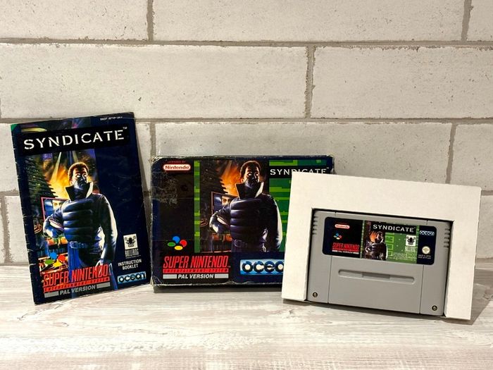 Syndicate for Nintendo SNES - Boxed and Rare