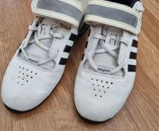 Adidas adipower weightlifting shoes.  Barely used. Size UK 10