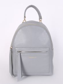 Genuine Coccinelle backbag grey leather rucksack