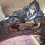Victorian  overmantle  mirror Image 2