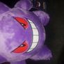Pokemon Official Gengar 22cm tag holo sticker plush stuffed toy Image 2