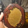Vintage HL British Registered Design Ornate Octagon Picture Frame Image 5