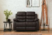 2 Seater Recliner Sofa, Brown