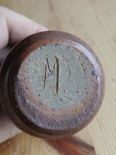 2 Antique  (penny ink well) 19 - 20th Century