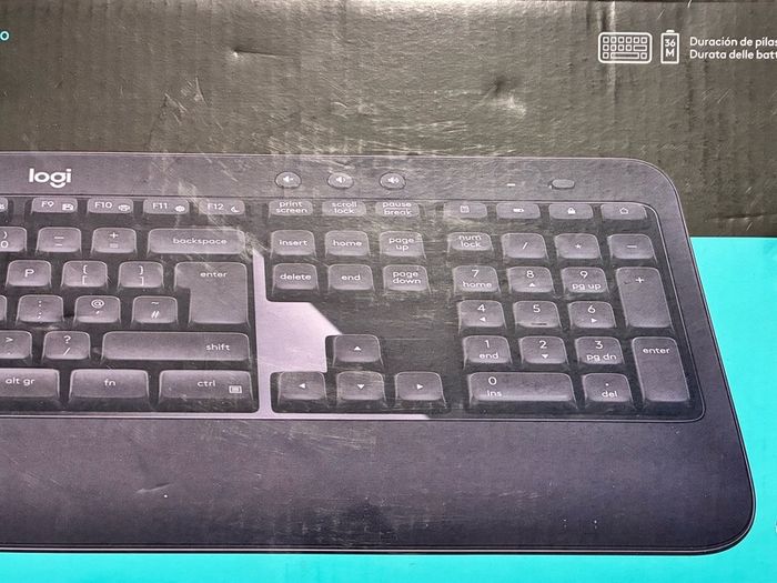 Logitech MK540 Wireless Keyboard ONLY with Italian Layout, No Receiver