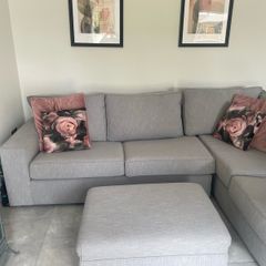 Grey corner suite