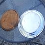 old silver butter dish Image 3