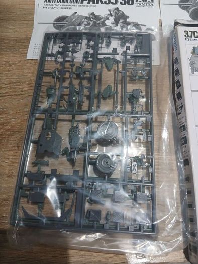 Tamiya 3.7 Cm Pak Anti-tank Gun Pak 35/36