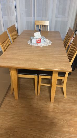 free dinner table and chairs