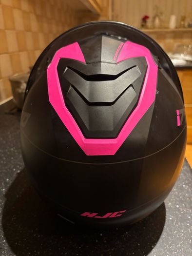 HJC i70 pink/black helmet
