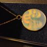Theatre Acting Masks Comedy and Tragedy 9ct gold Image 4