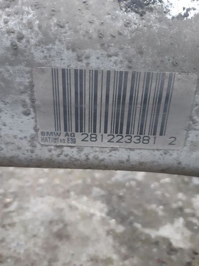 2002  Bmw E39 5 series 530 diesel rear subframe