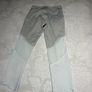 Abercrombie & Fitch Women's White and Grey Leggings - size XS Image 2