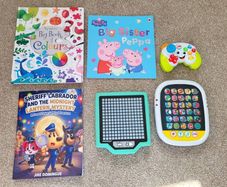 Kids toy and book bundle (fisher price and peppa)