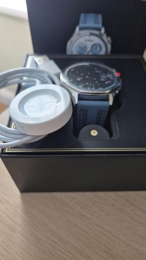 Huawei Watch GT 5 46mm VLIB19 Blue Woven Strap Boxed with Original Charger