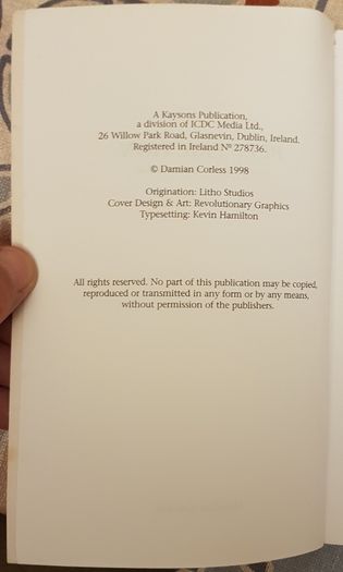 Pulp Friction: Irish Fueds And Public Ructions by Damian Corless