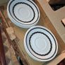 Vintage Staffordshire  12 piece cups and saucers set.. Image 3
