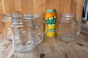 Drinking Tankards / Glasses with Handles (4)