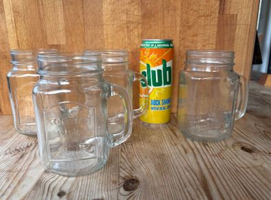 Drinking Tankards / Glasses with Handles (4)