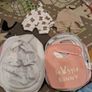 newborn bibs and hats and mittens Image 5