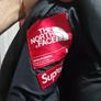 supreme x north face green nuptse Image 4