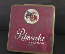 Vintage Ritmeester Livarde Cigarillo Tin