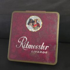 Vintage Ritmeester Livarde Cigarillo Tin