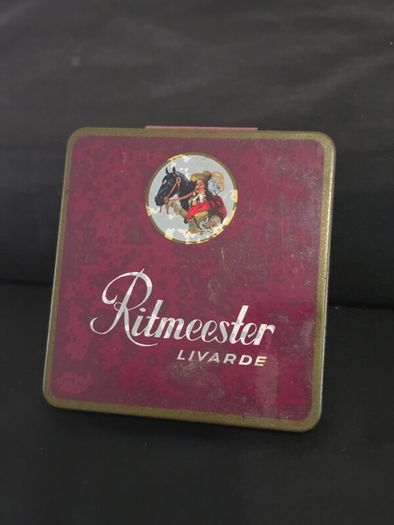 Vintage Ritmeester Livarde Cigarillo Tin