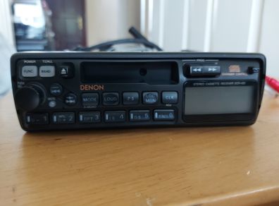 Denon Stereo Cassette Receiver DCR-420 plus Denon DCH-520 10 CD Changer, both in like new condition
