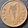 Ireland 1946 Farthing Coin Image 2