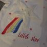 UpTo3Months, Joules Little Star Zip Up Footless Sleepsuit Image 3