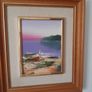 NO 12 ---TWO  Oil painting of sea scapes Image 4